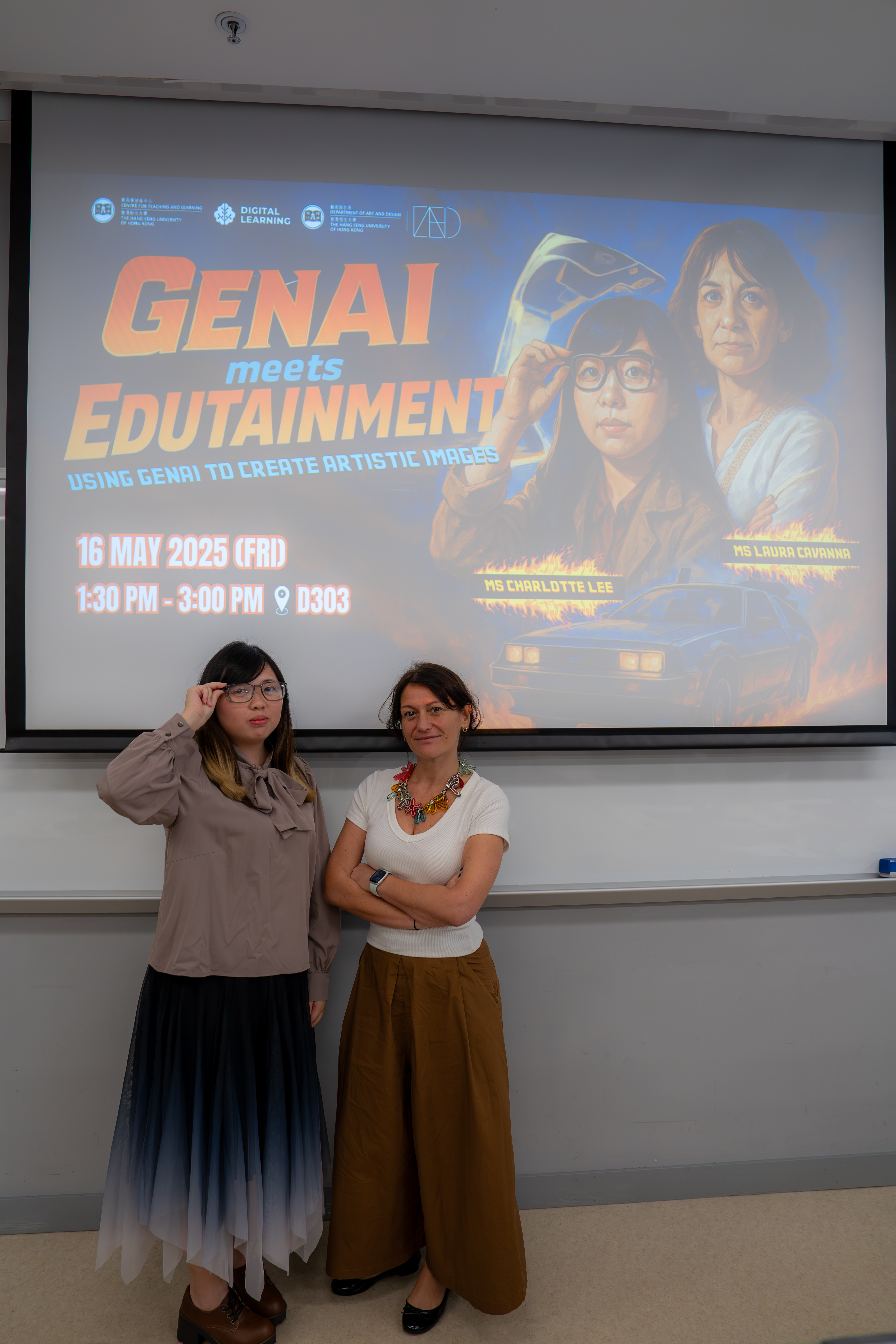 GenAI Meets Edutainment – Using GenAI to Create Artistic Images