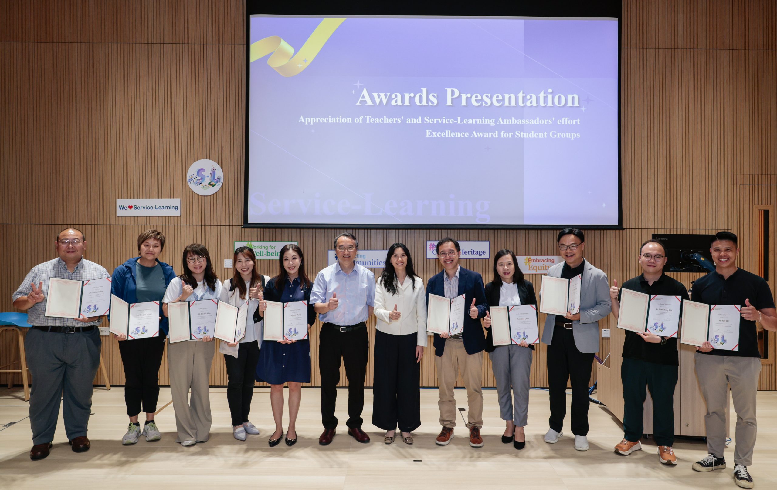 Service-Learning Excellence Awards 2025 celebrate impactful community engagement