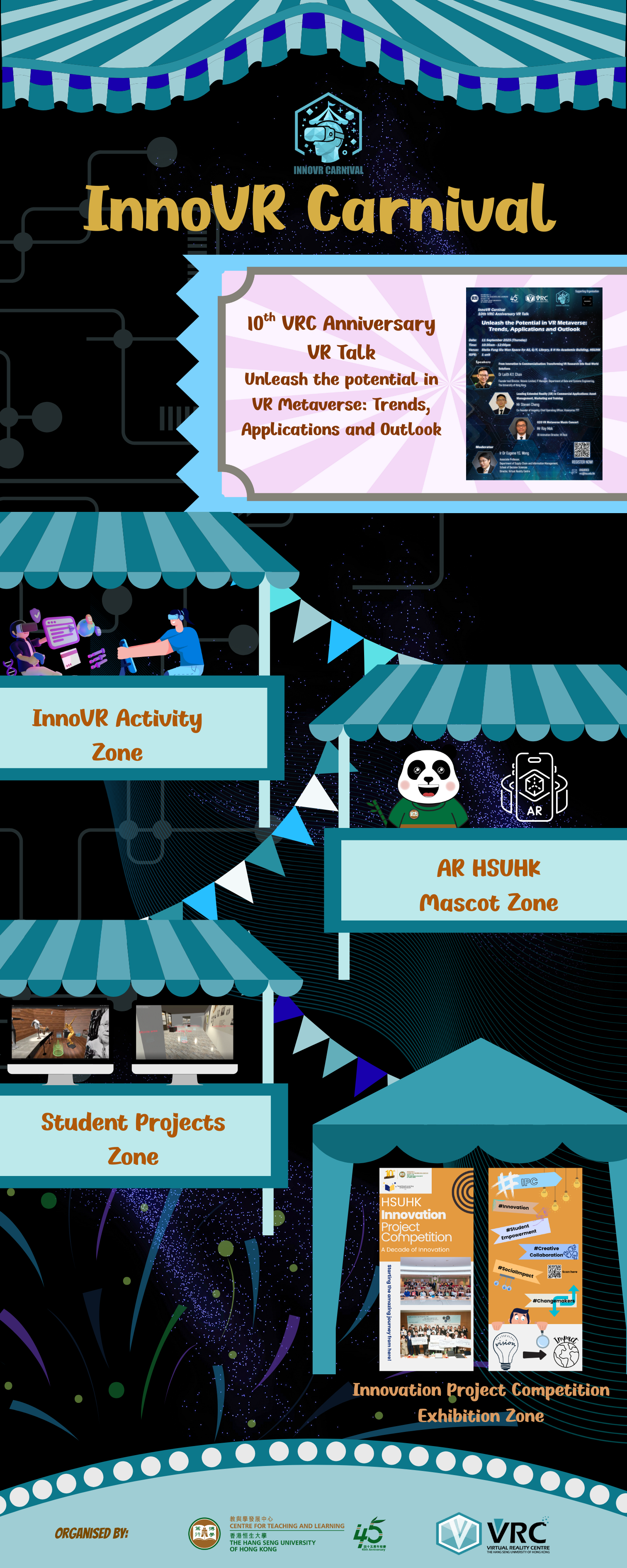 Join Us for the InnoVR Carnival – Celebrating 10 Years of Virtual Reality at HSUHK!