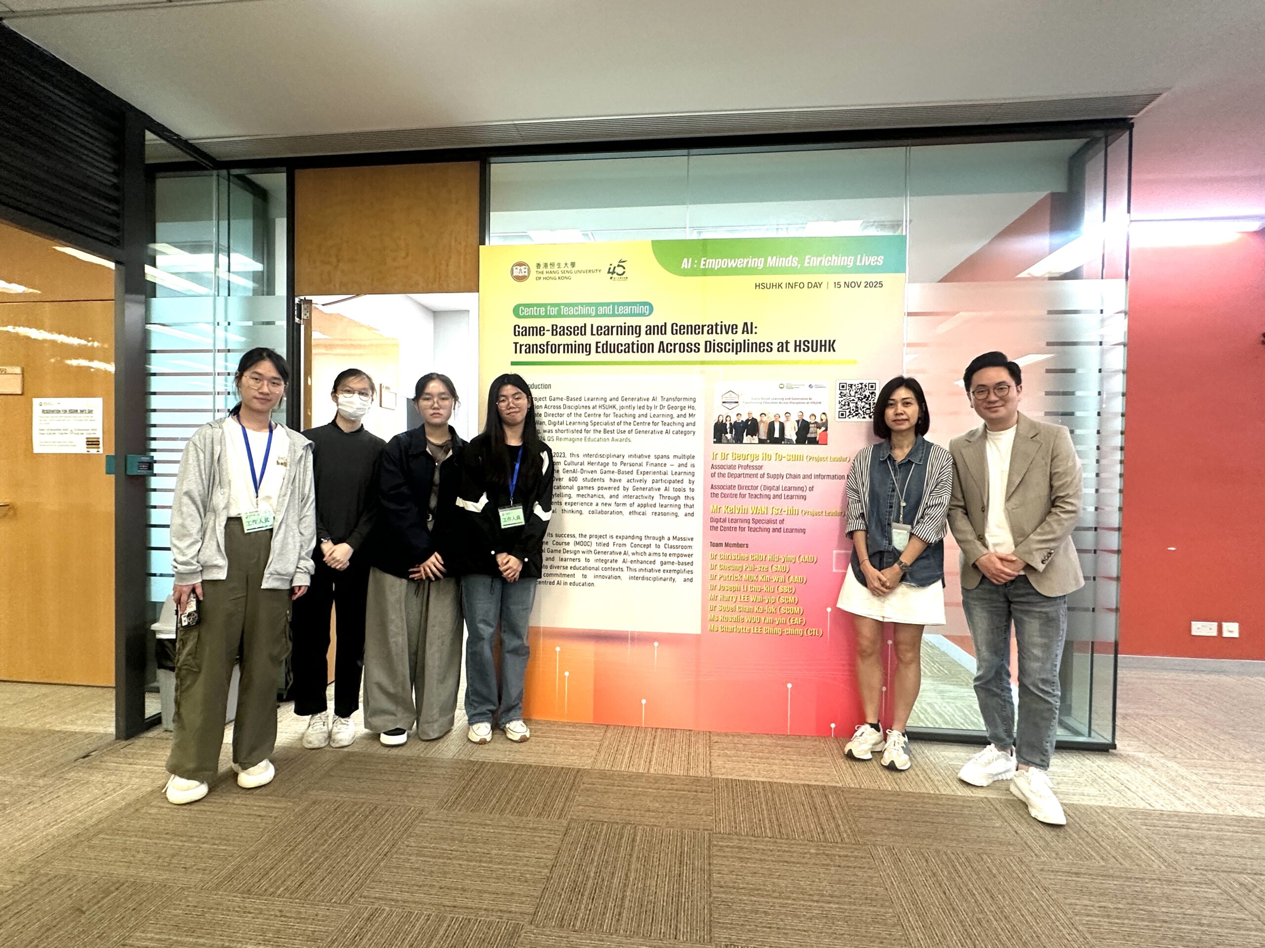 Information Day 2025 – CTL Showcases Game-Based Learning with Generative AI