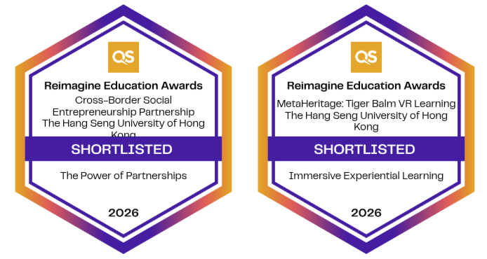 Service-Learning and VRC Projects Shortlisted for QS Reimagine Education Awards 2026